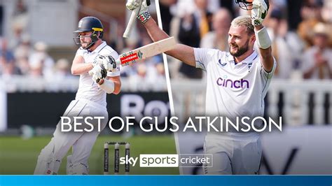 Gus Atkinson's century helps England post 427 before Sri Lanka .